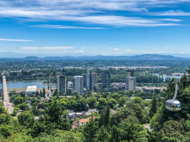 Portland, Mount Hood, OHSU, Tram