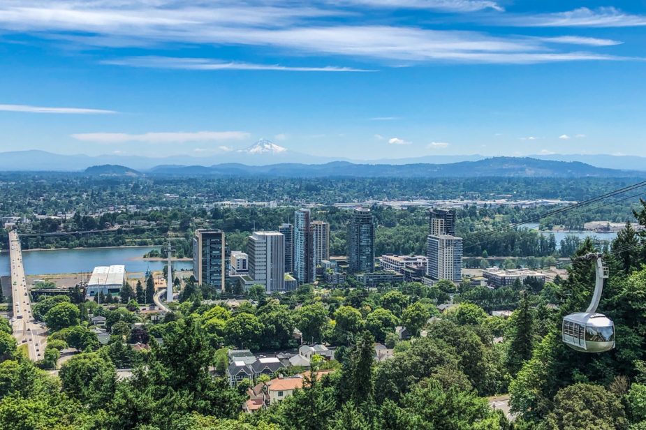 Portland, Mount Hood, OHSU, Tram