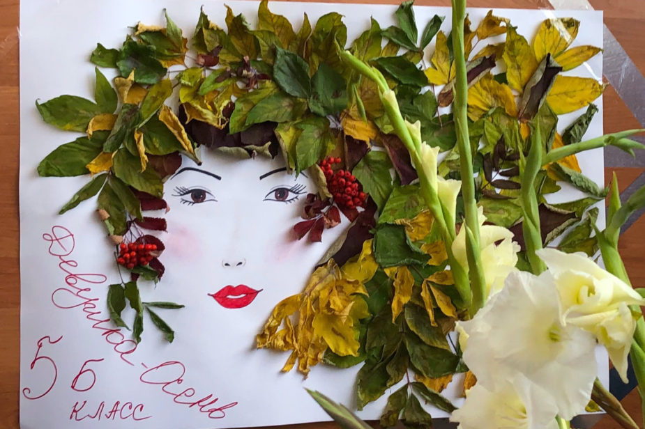 Colorful Artwork by the Students in Turka