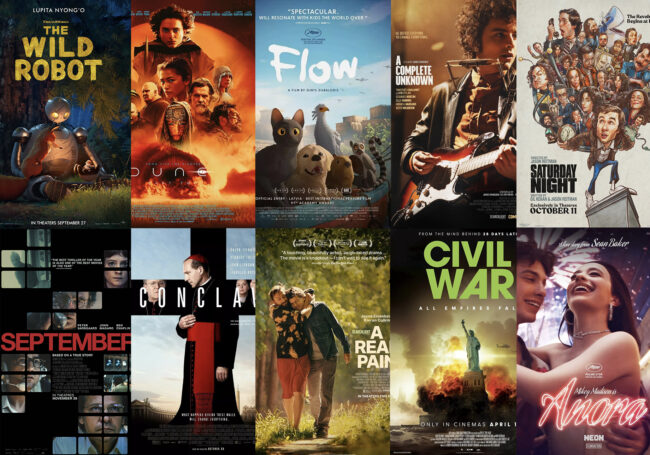 2025 Danny Award Movie Posters